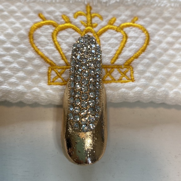 Women Index Finger Exaggerated Long Nails Punk Style Tip Ring 2.0" in W x 2"in L - Picture 9 of 16